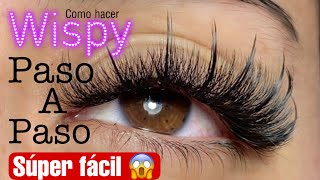 como hacer un WISPY😍 mUy FACIL paso a paso ⚠️COMPLETO⚠️ [upl. by Ahtis]