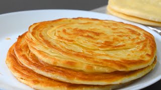 Authentic Karachi Famous Lachha Paratha Recipe ❤️  Make and Freeze Paratha Recipe for Ramadan [upl. by Leakim]