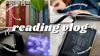 another bookish vlog  finishing the Caraval series book journaling amp reading updates [upl. by Balfore]