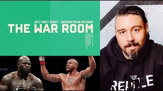 ROZENSTRUIK VS CIRYL GANE  THE WAR ROOM DAN HARDY BREAKDOWN EP 102 [upl. by Dloniger]