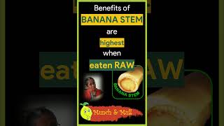 Unbelievable Banana Stem Benefits  Banana Stem for Kidney Stones [upl. by Anivlem]