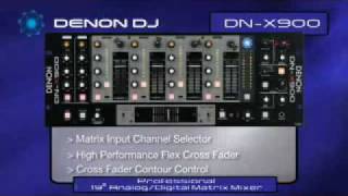 Denon DN X900 DJ Mixer [upl. by Annej433]