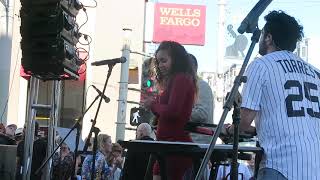 Gina DSoto sings w Juan Diego Villalobos latin band at Fillmore Jazz festival 2023 [upl. by Rothenberg]