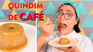 Receita  Quindim de café com côco [upl. by Eetsim]