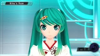 Hatsune Miku Project DIVA F  60 Minute Playthrough PS3 [upl. by Adall]