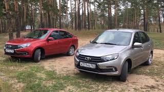 СЕДАН или ЛИФТБЕК ЛАДА ГРАНТА FL 2018 Итоги теста новинки АВТОВАЗа  New LADA Granta FL 2018 [upl. by Skilken]