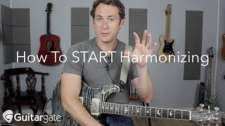 How To Easily Harmonize On Guitar  Getting Started [upl. by Newob68]