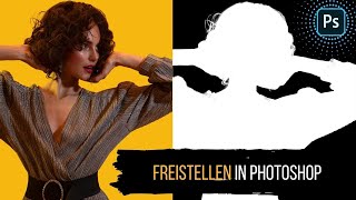 Freistellen in Photoshop 🔸 7 Methoden zum Freistellen in Photoshop 🔸 TAG 13 [upl. by Aznofla]