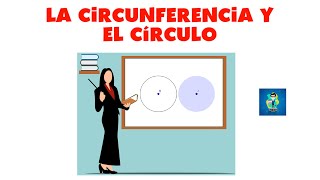 QUÉ ES LA CIRCUNFERENCIA Y EL CÍRCULO DIFERENCIA ENTRE CÍRCULO Y CIRCUNFERENCIA NIVEL BÁSICO [upl. by Chappell]