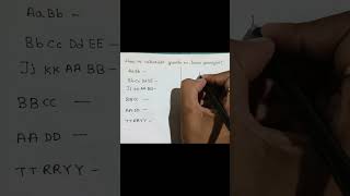 Gamete Number Calculation from Genotypes Short Trick for Exam neet genetics exam [upl. by Barabas]