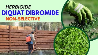 Diquat Dibromide a non selective herbicide for weeds removals from crops orchard tracks and water [upl. by Eivlys]