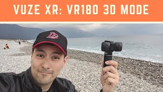 Vuze XR Camera VR180 3D Mode With Stabilization On How Well Does It Work In 3D Mode [upl. by Intihw390]