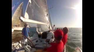 Beneteau First 407 Audacious Beer Can Racing San Diego 2012MOV [upl. by Lorelei89]