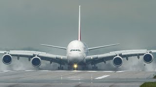 SMOOTHEST AIRBUS A380 LANDING ever No smoke  Best A380 Landing I have ever seen 4K [upl. by Irvin]