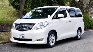 2010 Toyota Alphard 350X UK Import Japan Auction Purchase Review [upl. by Vena]