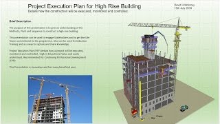 High Rise Building Project Execution Plan [upl. by Napoleon994]