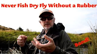 Rubber Band Method for CDC Dry Flies [upl. by Leona]