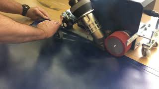 Forsthoff P2 Automatic Welding Machine doing a 30mm Hemming Weld [upl. by Jewel]