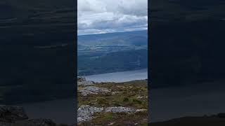 Loch Ness From Summit Of Meall FuarMhonaidh lochness scotlandhighlands scotland [upl. by Enitsed]