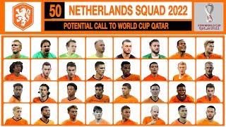 NETHERLANDS SQUAD TO WORLD CUP 2022 [upl. by Krenek845]