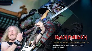 Iron Maiden  Legacy of the Beast 2022  Belsonic Festival UK  Full Show [upl. by Blasius]