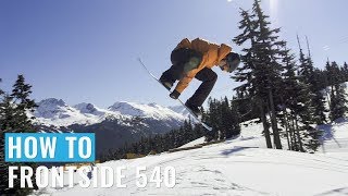 How To Frontside 540 On A Snowboard [upl. by Talya]