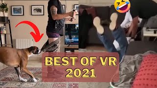 Best VR Funny Moments amp Fails of 2021 [upl. by Ermeena]