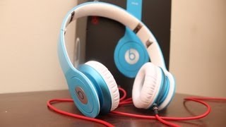 Beats By Dre Solo HD Review New Color Smartie Blue [upl. by Nagem531]