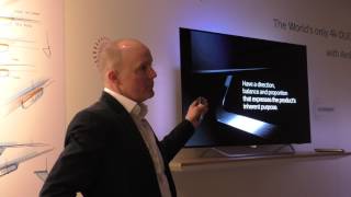 Philips 4K Neuheiten 2017  Design erklärt von Rod White  Google Voice Demo [upl. by Thorlay]