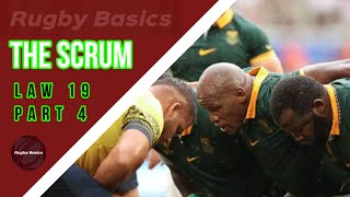 Rugby Basics The scrum part 4 rugby union [upl. by Minna]