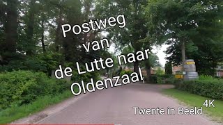 Postweg van De Lutte naar Oldenzaal [upl. by Hermia]