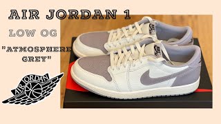 Air Jordan 1 Low OG quotAtmosphere Greyquot [upl. by Chuck]