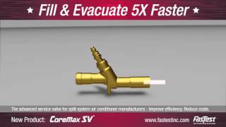 CoreMax SV  HVACR Industrys Newest Service Valve [upl. by Ennasus]