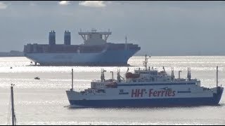 Majestic Maersk i Helsingborg [upl. by Quinlan]