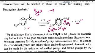 Disconnection Approach synthesis of aromatic compound [upl. by Eba]