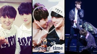 Jikook through time  2013  2018 Moments [upl. by Ute]