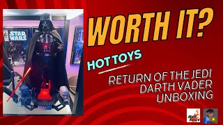 Hot Toys Darth Vader Return of the Jedi Unboxing [upl. by Weiser]