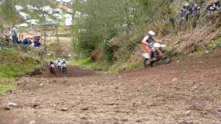 Hawkstone Park 2011 motocross International Cresting the famous hill [upl. by Aciret]