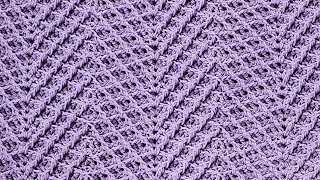 Part 1  The Wavy Waffle Stitch Blanket  Crochet Tutorial [upl. by Kristal]