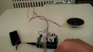 Arduino  FlexiForce  Speaker [upl. by Tessi]