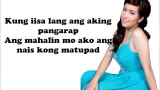 Nagiisa Lang  Angeline Quinto LYRICS [upl. by Oletta]