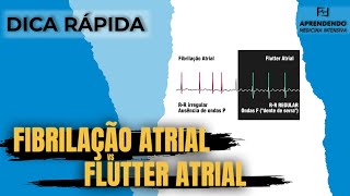 Fibrilação Atrial Versus Flutter Atrial [upl. by Darrel]