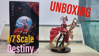 Unboxing  FuRyu FNEX  17 Scale Figure  Tákt Op Destiny  UnmeiDestiny [upl. by Aizan]