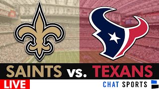 New Orleans Saints vs Texans Live Streaming Scoreboard PlayByPlay amp Highlights  NFL Week 6 [upl. by Kaule995]