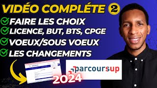 Parcoursup  Comment faire les choix de formation Parcoursup  formuler les vœux sous vœux [upl. by Dam803]