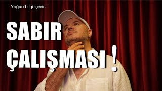 SABIR ÇALIŞMASI 👈 adilyıldırım farkındalık mentor adilesor [upl. by Kolnos]