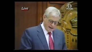 港督施政報告 HK Policy Address by Chris Patten 1996 [upl. by Aitnis]