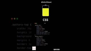 💥 HTMLCSS  Battery Charging  Solve It Smart [upl. by Lunseth]