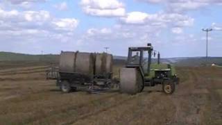 ZT 320 und ZT 323 beim Stroh fahren [upl. by Enrichetta]