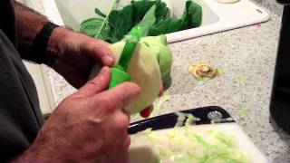 How to prepare and cook kohlrabi [upl. by Eeimaj]